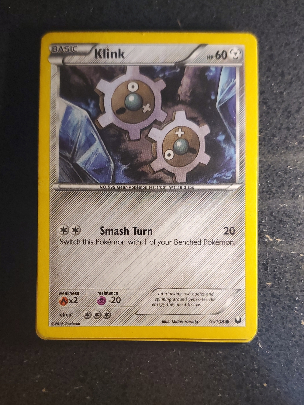 Klink Trading Card - Yellow Border